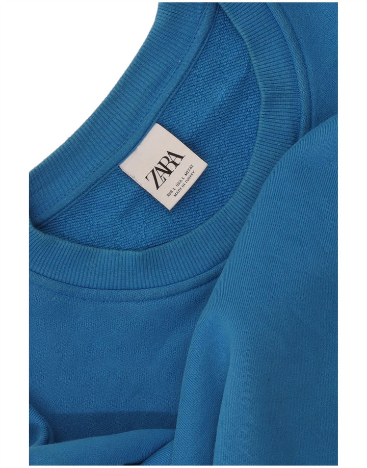 Ανδρική φούτερ Zara Jumper Large Blue