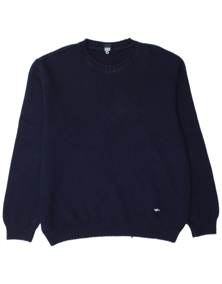 Paul & Shark Ανδρικό Yachting Crew Jumper πουλόβερ 2XL Navy Blue
