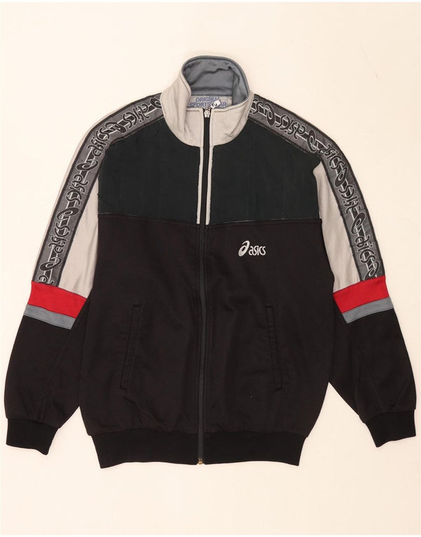 Ανδρική φόρμα γραφικών Asics Top Jacket IT 46 Small Black Colourblock