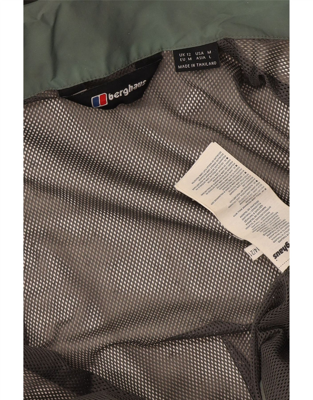 Berghaus Γυναικείο μπουφάν βροχής με κουκούλα UK 12 Medium Black Polyamide