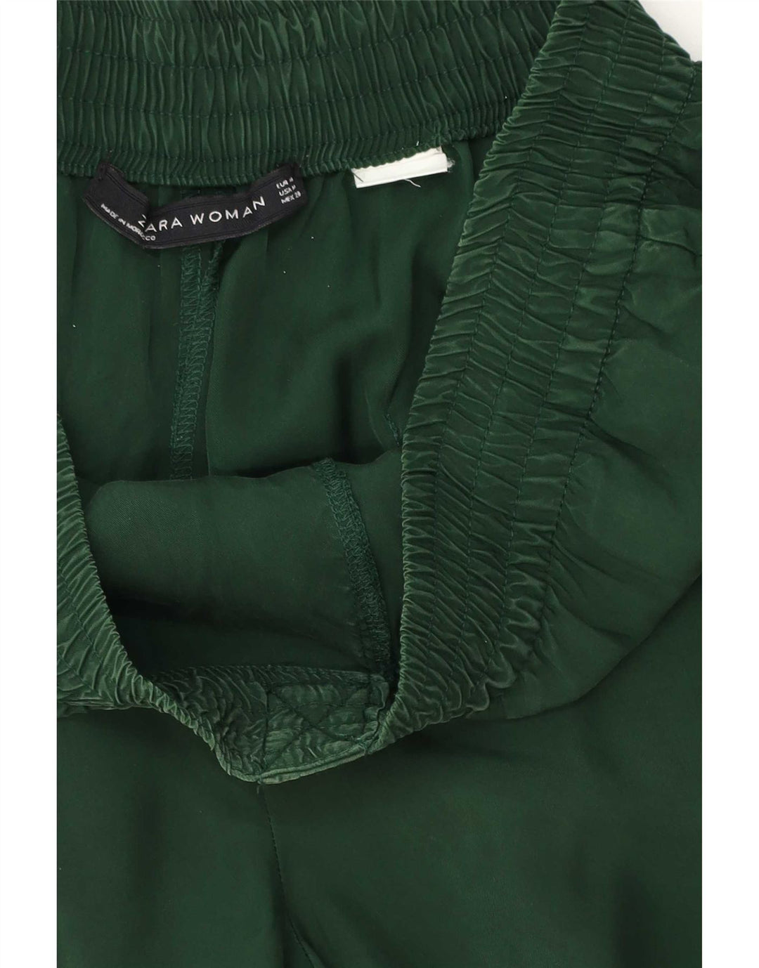 Zara Γυναικείο κωνικό παντελόνι Medium W28 L27 Πράσινο