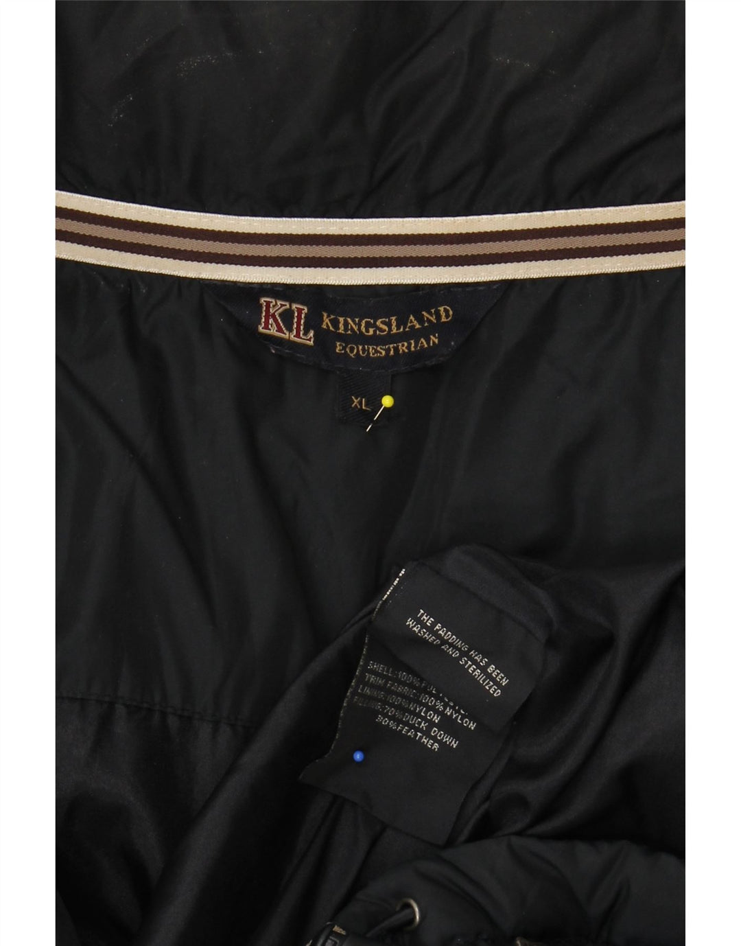 KINGSLAND Ανδρικό μπουφάν με επένδυση UK 42 XL Navy Blue Colorblock Πολυεστέρας