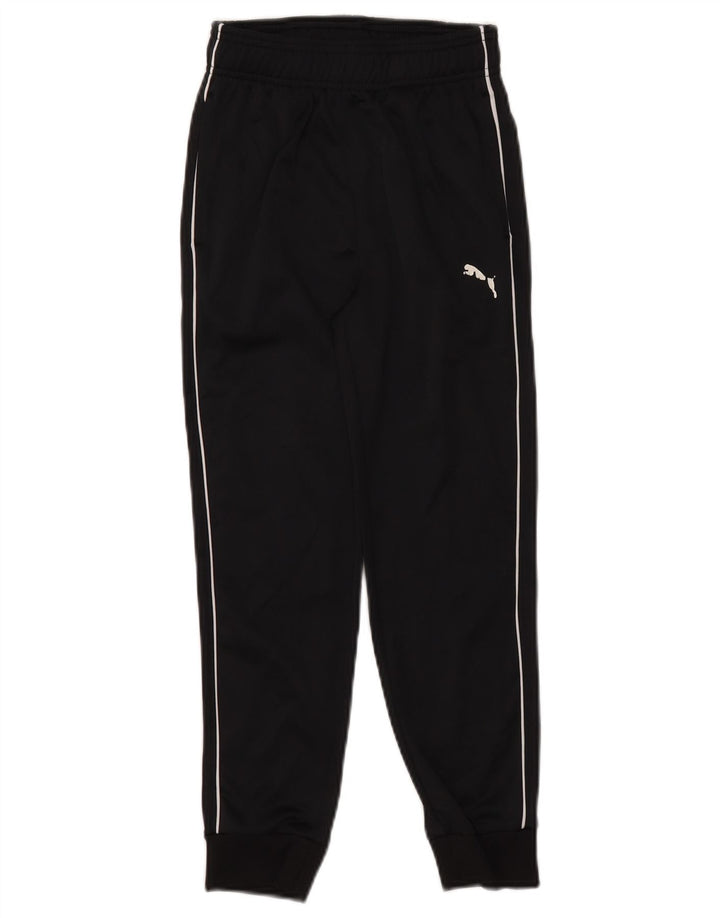 PUMA Boys αθλητική φόρμα παντελόνι Joggers 7-8 ετών Μικρό μαύρο πολυεστέρα