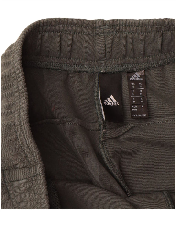 Ανδρική αθλητική φόρμα Adidas Παντελόνι Joggers Μεσαίο πράσινο βαμβακερό