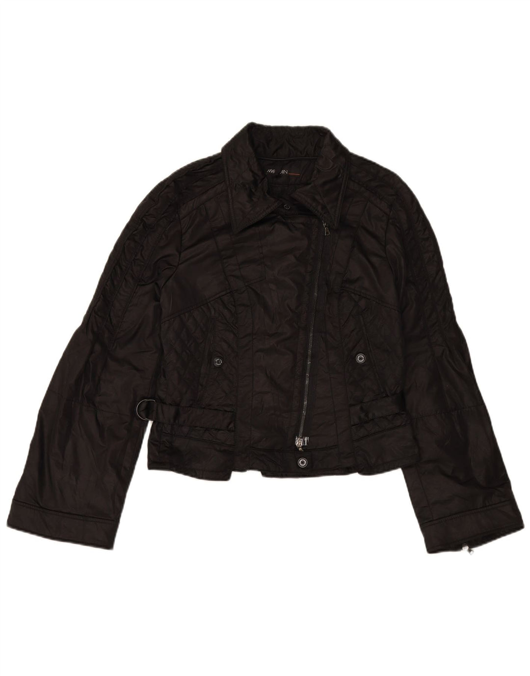 MARC CAIN Γυναικείο Καπιτονέ Biker Jacket UK 12 Medium Black