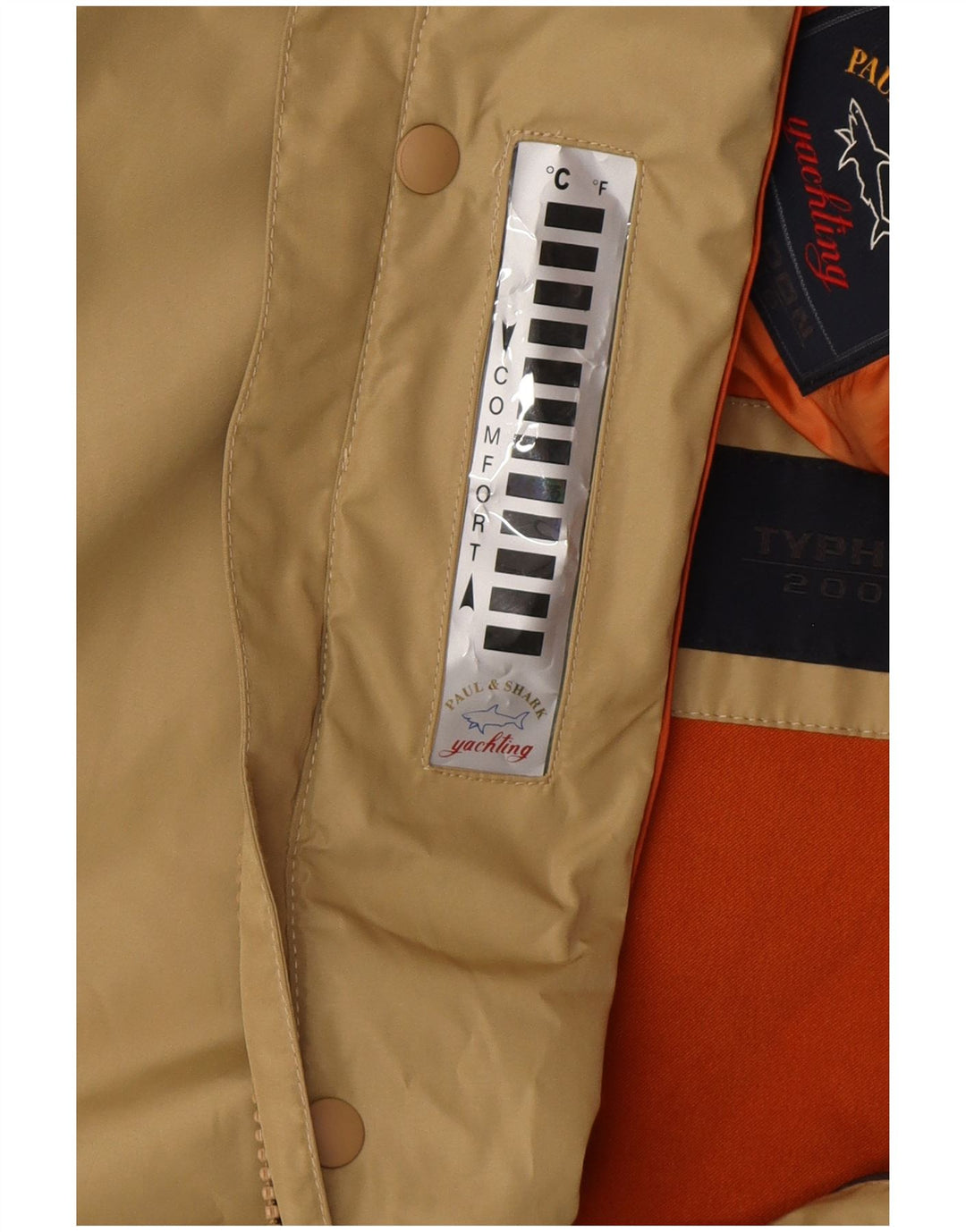 Paul & Shark Mens Utility Jacket UK 42 XL Beige Polyester