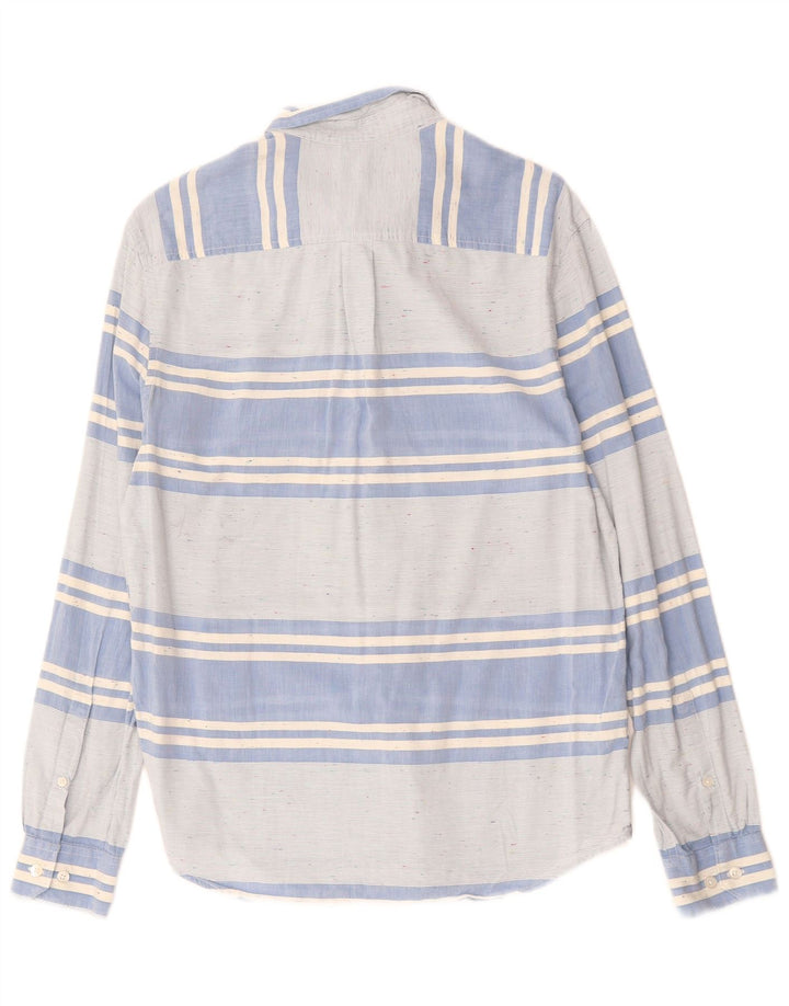 Ανδρικό πουκάμισο PENGUIN Heritage Slim Fit Βαμβακερό μεσαίο μπλε ριγέ