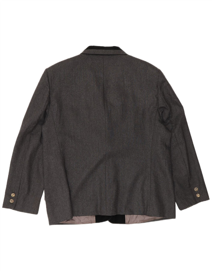 Roccobarocco Γυναικείο μπουφάν blazer UK 18 XL Γκρι μαλλί