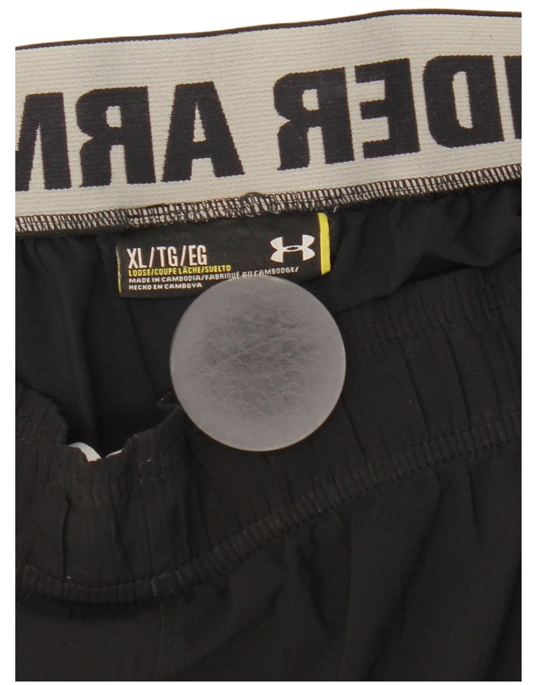 Ανδρικό γραφικό αθλητικό σορτς Under Armour, μαύρο XL