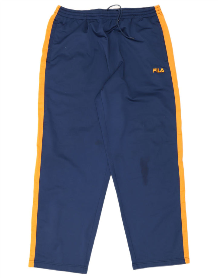Ανδρική φόρμα Fila Παντελόνι XL Blue Colourblock Polyester