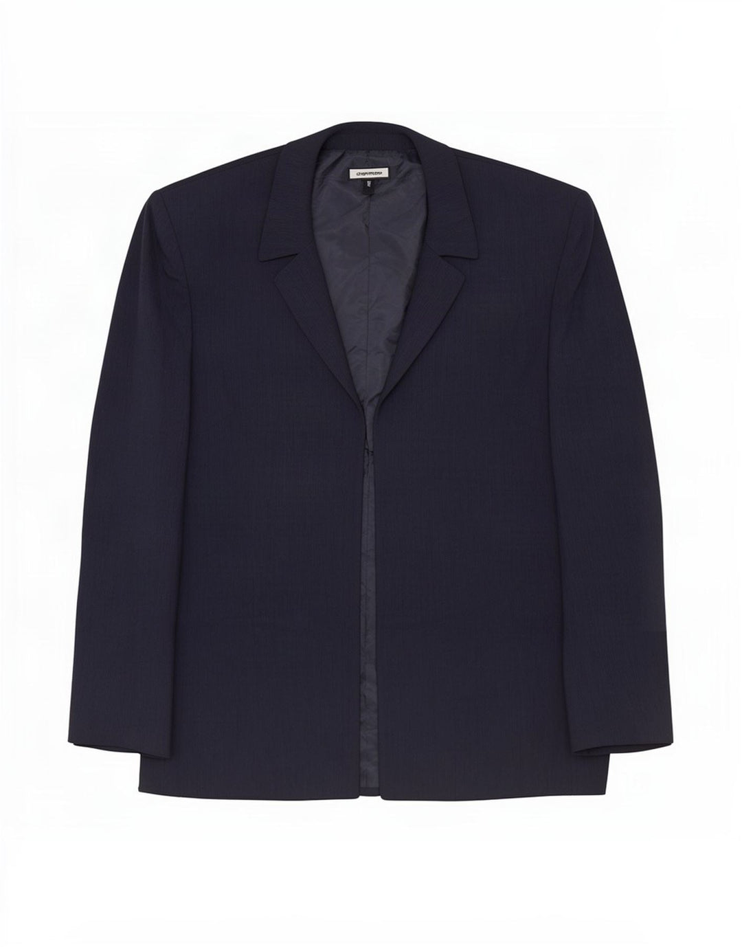 Marks & Spencer Γυναικείο σακάκι UK 14 Large Navy Blue Polyester