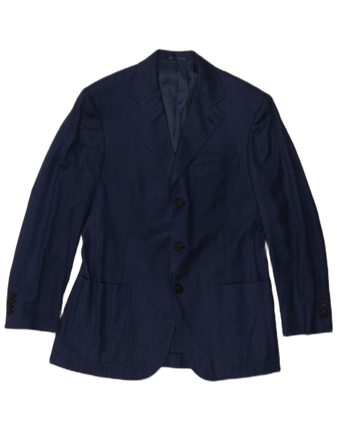 Burberry Ανδρικό τζάκετ Blazer 3 κουμπιών IT 48 Medium Navy Blue Wool