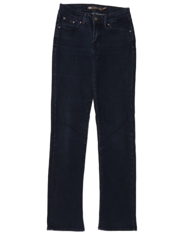Γυναικείο Levi's Demi Curve Straight Jeans US 0 XS W25 L32 Navy Blue