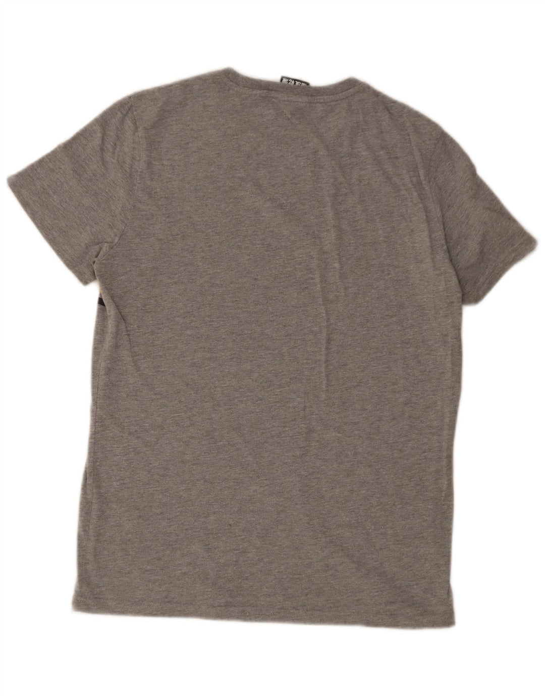Ανδρικό γραφικό μπλουζάκι Superdry Top Medium Grey Colourblock Βαμβακερό