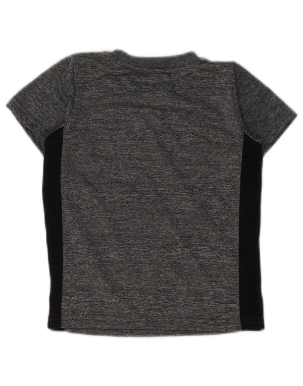 NBA Boys Graphic T-shirt Top 2-3 Years Grey Colourblock Polyester