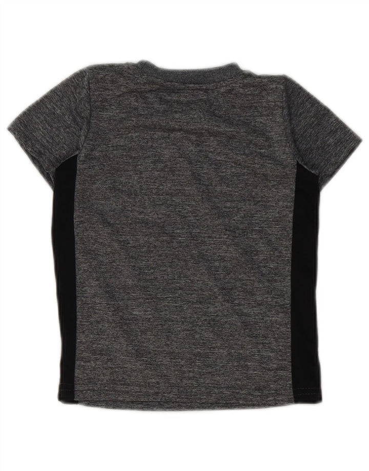 NBA Boys Graphic T-shirt Top 2-3 Years Grey Colourblock Polyester