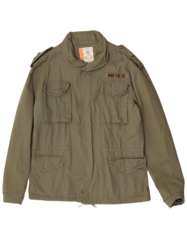 Ανδρικό Military Jacket VINTAGE UK 38 Medium Khaki Cotton