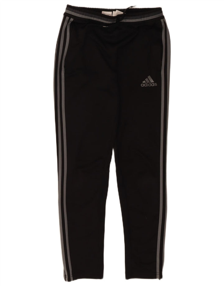 Παντελόνι αθλητικής φόρμας Adidas Boys Climacool 13-14 ετών μαύρο πολυεστέρα