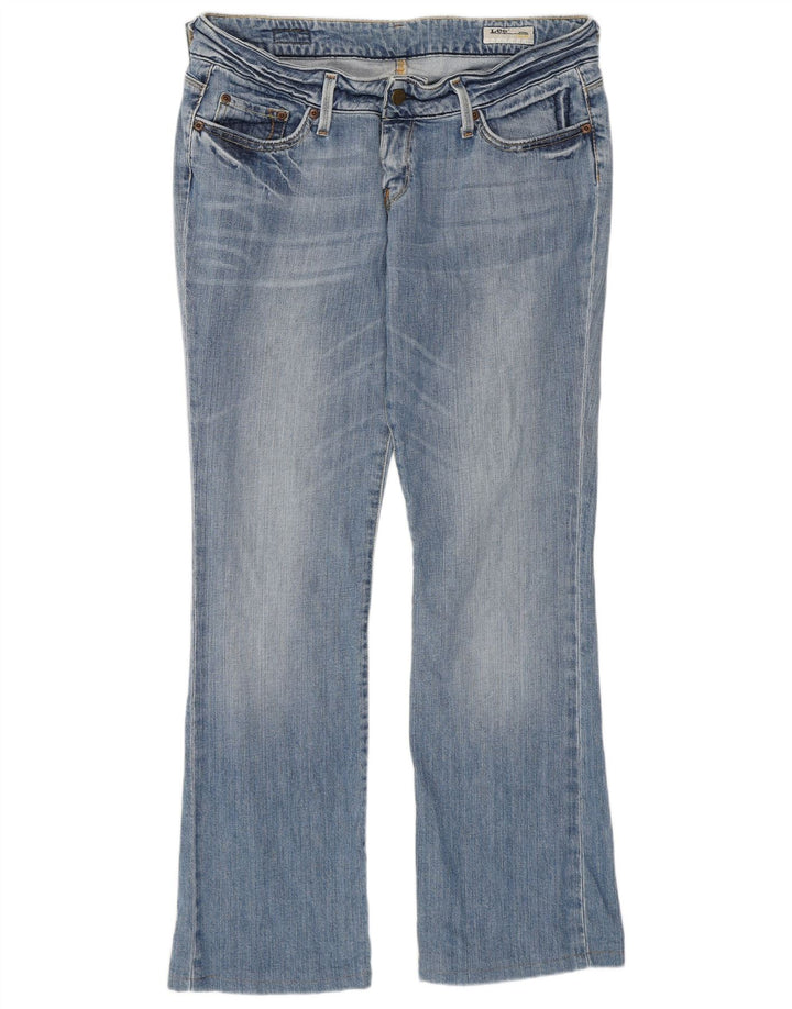 Lee Womens Coral Bootcut Jeans W32 L29 Μπλε βαμβακερό