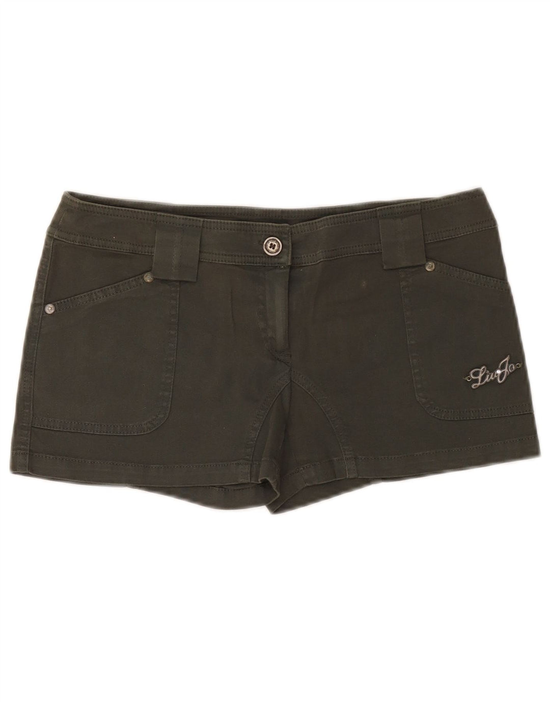 Liu Jo Γυναικείο Hot Παντελόνι IT 44 Medium W30 Πράσινο Βαμβακερό