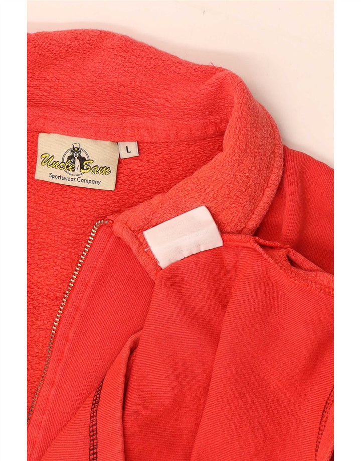 Uncle Sam Ανδρική γραφική μπλούζα με λαιμόκοψη Jumper μεγάλο κόκκινο βαμβακερό