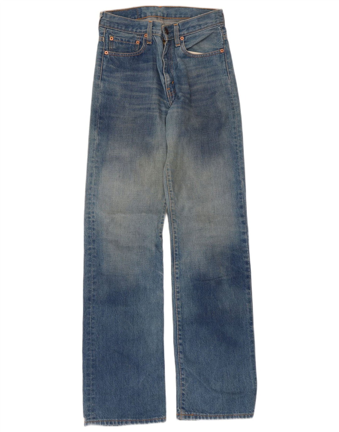 Ανδρικό ψηλόμεσο τζιν Levi's W28 L34 Μπλε βαμβακερό