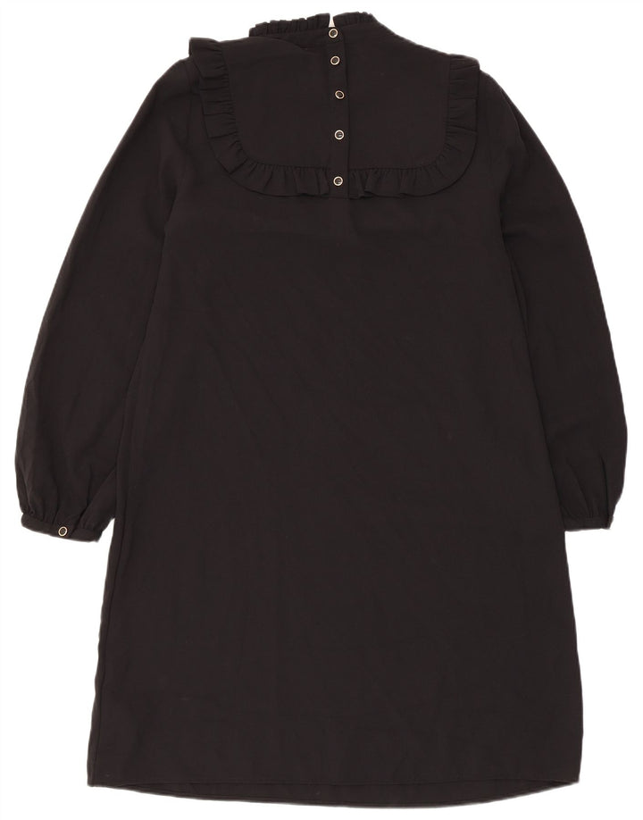 Marks & Spencer Γυναικείο μακρυμάνικο φόρεμα Shift UK 12 Medium Black