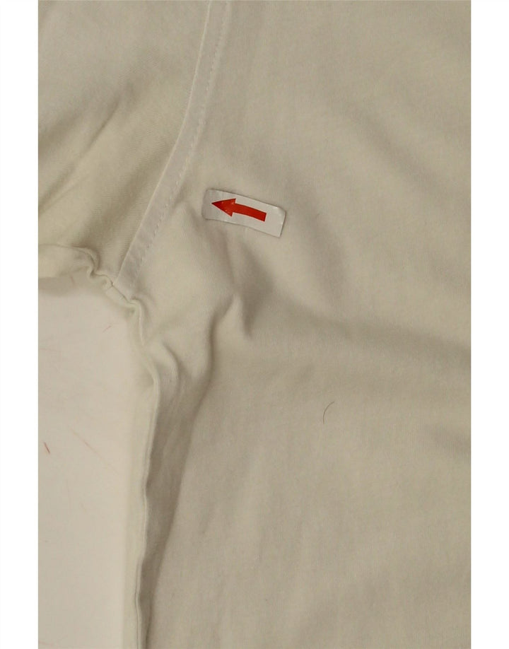 Tommy Hilfiger Ανδρικό T-Shirt Regular Fit Top Μεσαίο λευκό βαμβακερό