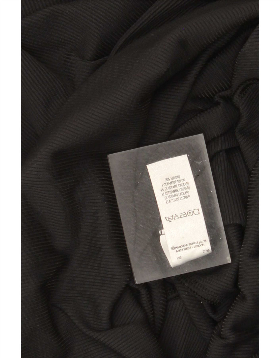 Marks & Spencer Γυναικείο Maxi Φόρεμα UK 10 Small Black Nylon