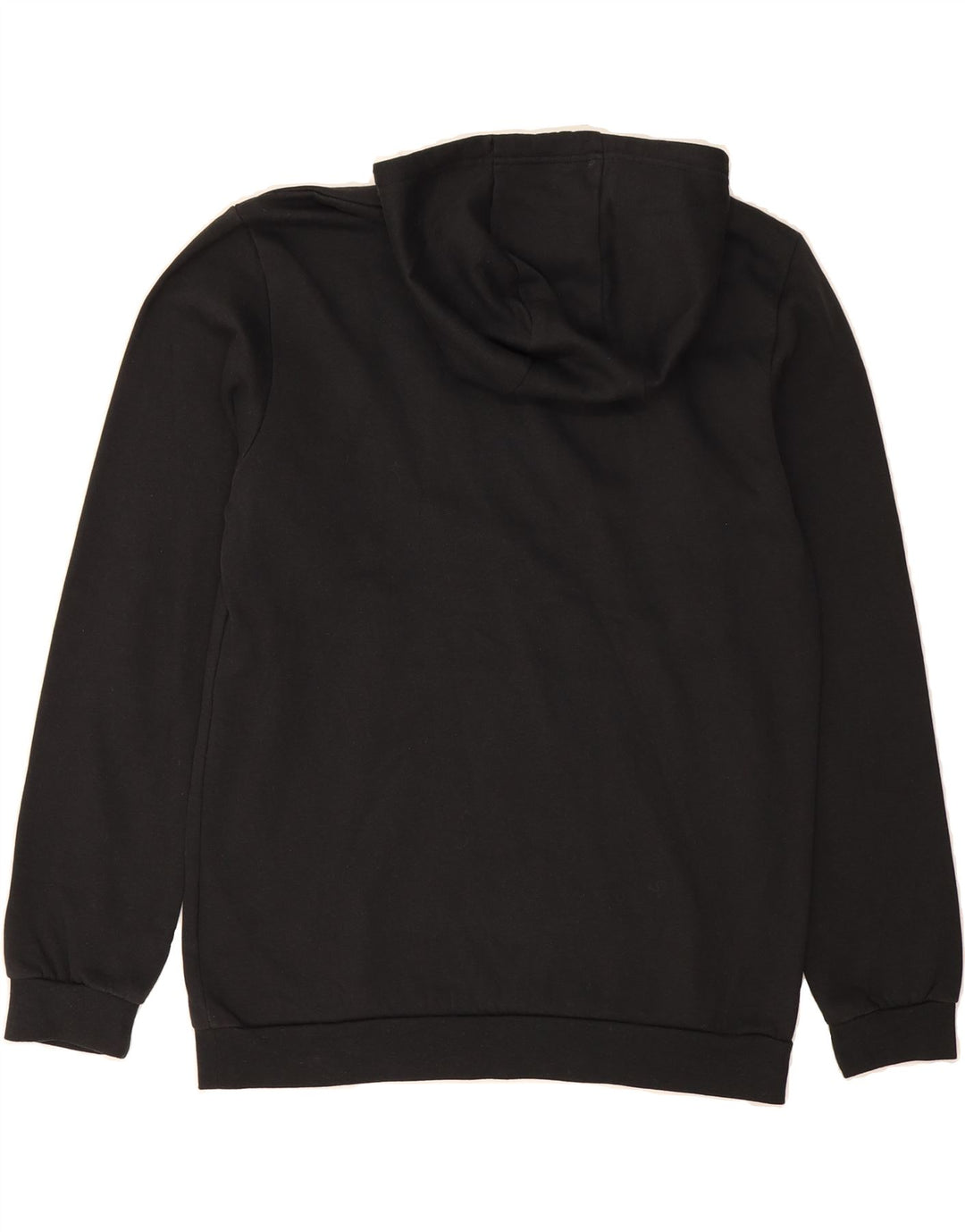 ADIDAS Mens Hoodie Jumper Medium Black Cotton Vintage Adidas and Second-Hand Adidas from Messina Hembry 
