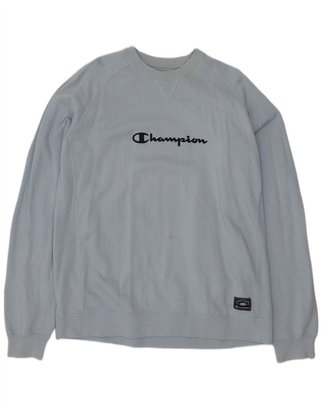 Champion Γραφικό Ανδρικό Φούτερ Jumper 2XL Μπλε Βαμβακερό