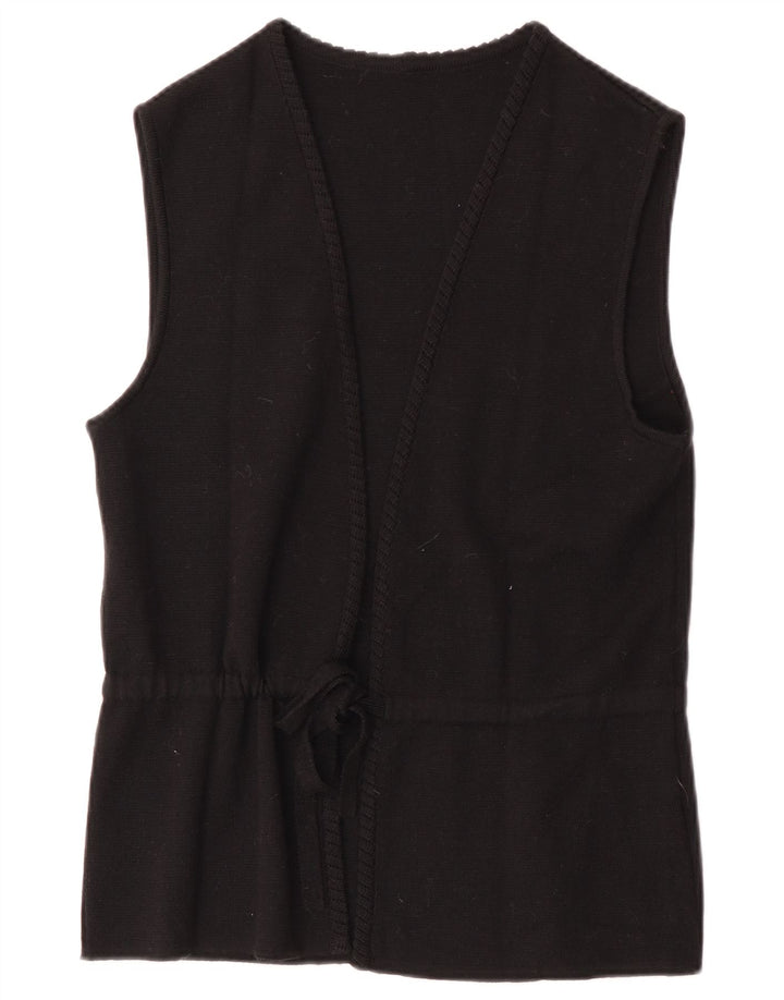 Γυναικείο Αμάνικο Ζακέτα RASICA UK 12 Μεσαίο Μαύρο