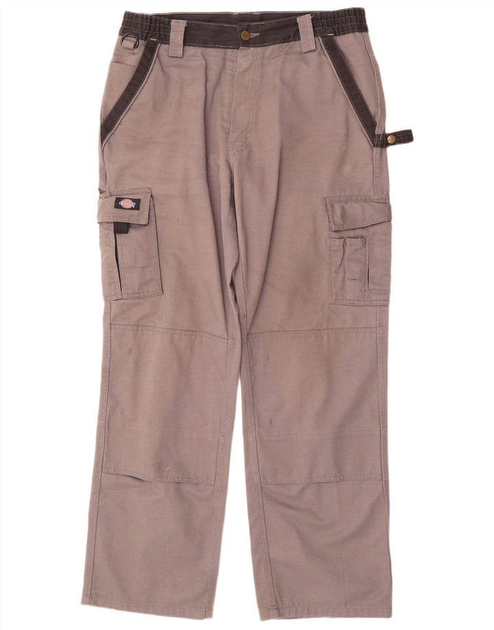 Ανδρικό ίσιο παντελόνι Cargo Dickies W34 L31 Γκρι Πολυεστέρας