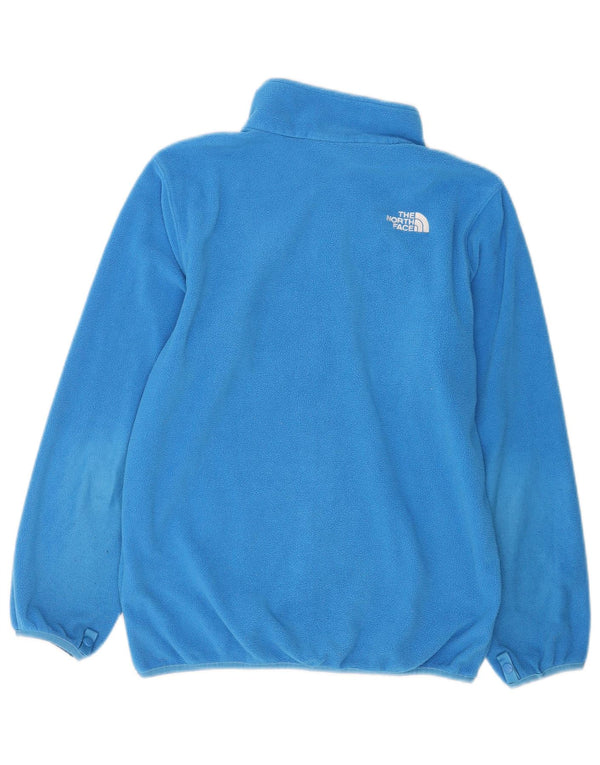 The North Face Boys Fleece Jacket 11-12 Years Large Blue Polyester