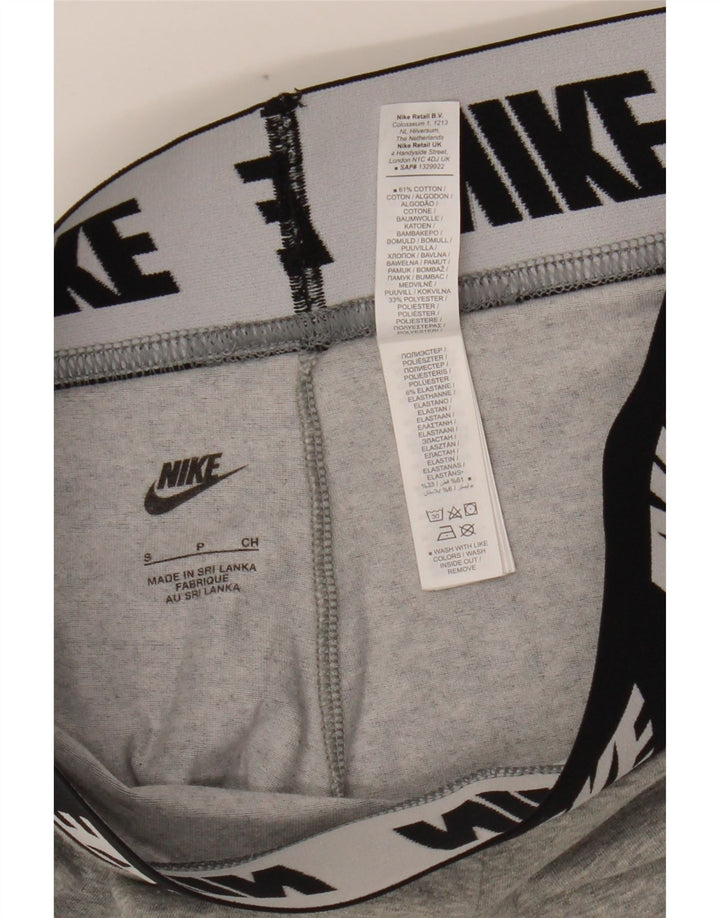Γυναικεία γραφικά κολάν NIKE UK 8 Small Grey Cotton