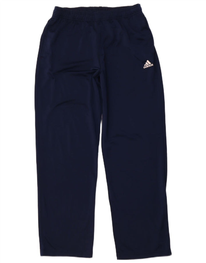 Ανδρική φόρμα ADIDAS Παντελόνι UK 44/46 Large Navy Blue Polyester
