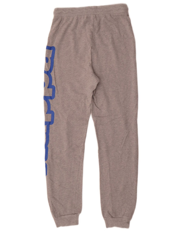 Kappa Mens Tezenis Graphic αθλητική φόρμα παντελόνι Joggers Small Grey Flecked