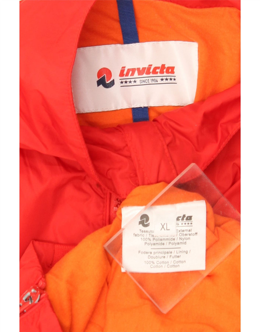 INVICTA Γυναικείο μπουφάν βροχής UK 18 XL Red Polyamide
