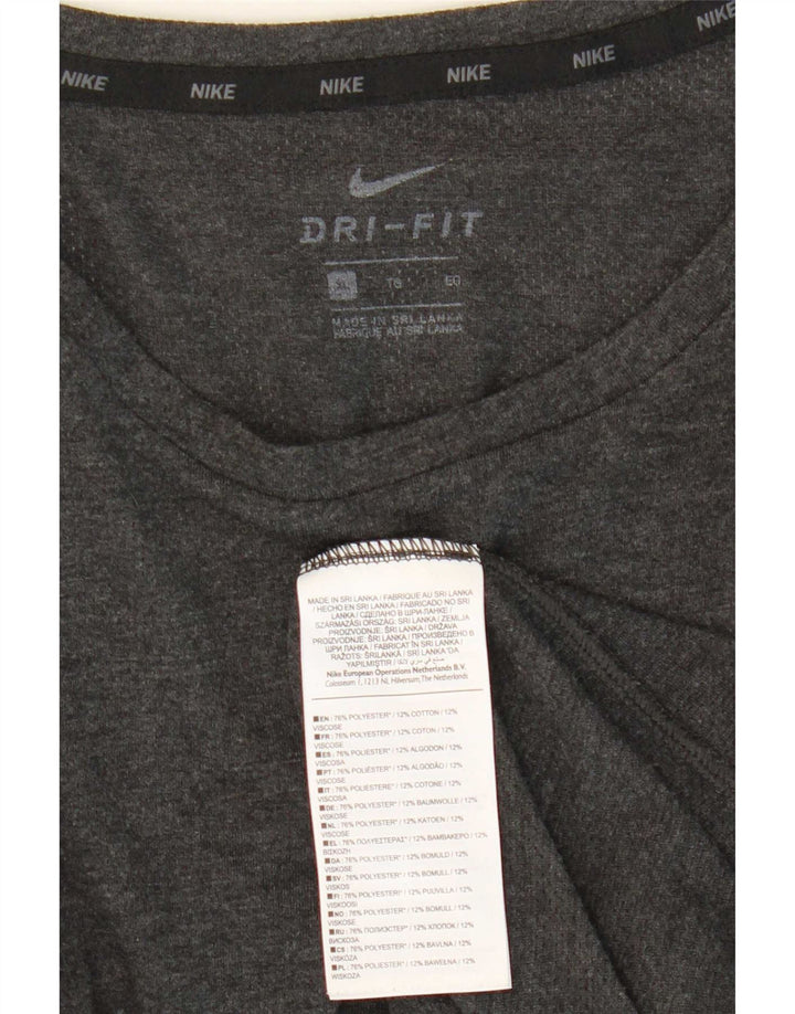 Ανδρικό T-Shirt Nike Dri Fit Top XL Grey Polyester