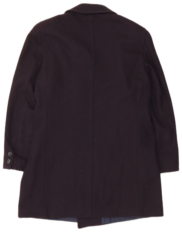 Vintage Ανδρικό Παλτό μπιζελιού IT 52 XL Navy Blue Viscose