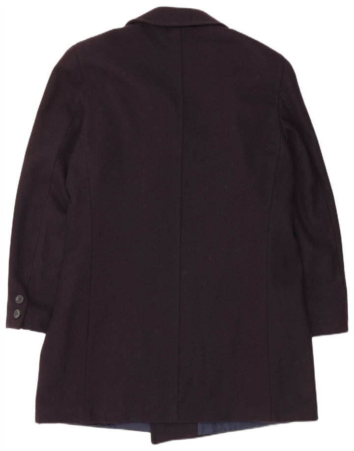 Vintage Ανδρικό Παλτό μπιζελιού IT 52 XL Navy Blue Viscose
