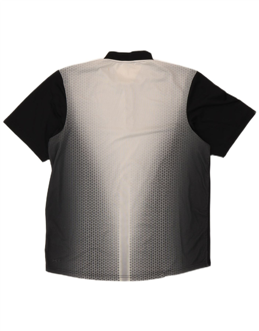 Ανδρικό μπλουζάκι NIKE Dri Fit Top UK 39/41 μεσαίου μαύρου στίγματος πολυεστέρας