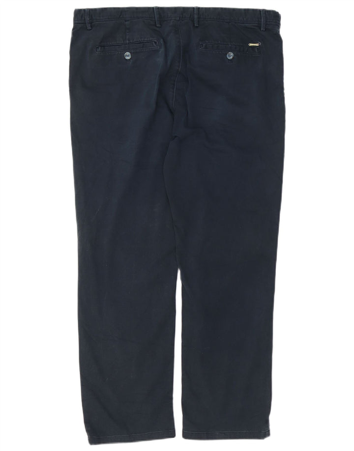 MASSIMO DUTTI Ανδρικό ίσιο παντελόνι Chino EU 46 XL W36 L27 Navy Blue