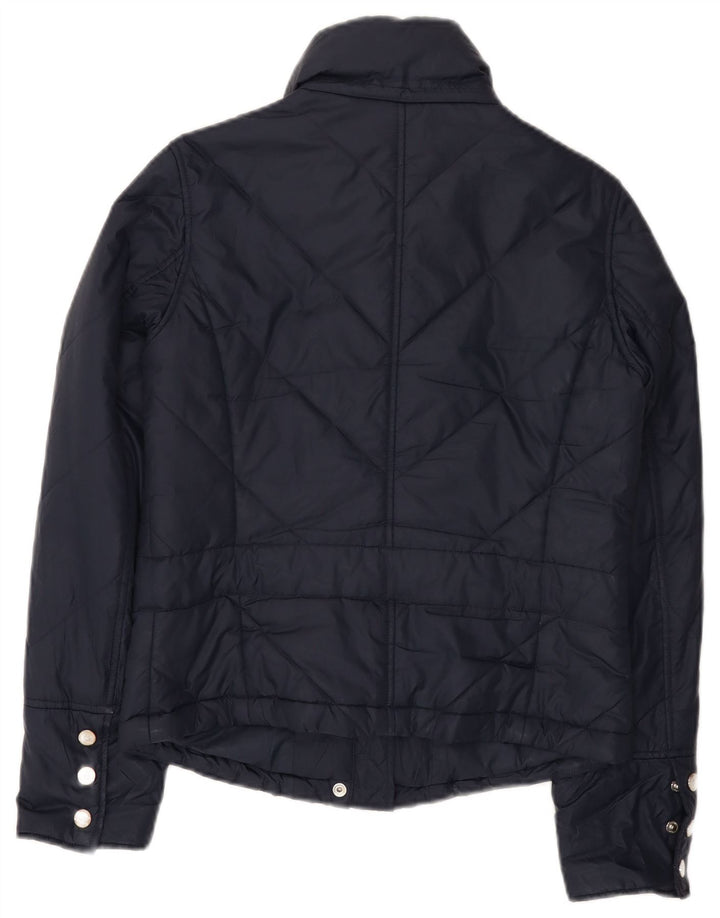Tommy Hilfiger Γυναικείο μπουφάν με επένδυση UK 10 Small Navy Blue Polyester