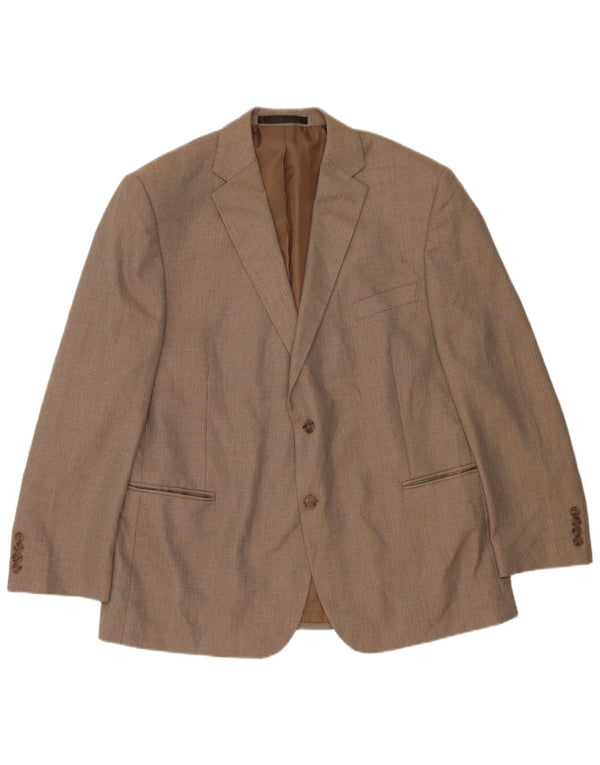 Marks & Spencer Ανδρικό μπουφάν blazer UK 46 XL Beige Polyester