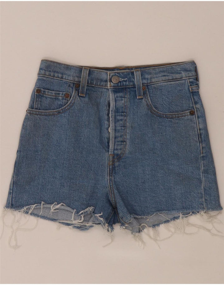 Γυναικείο τζιν σορτς Levi's W26 μικρό μπλε βαμβακερό