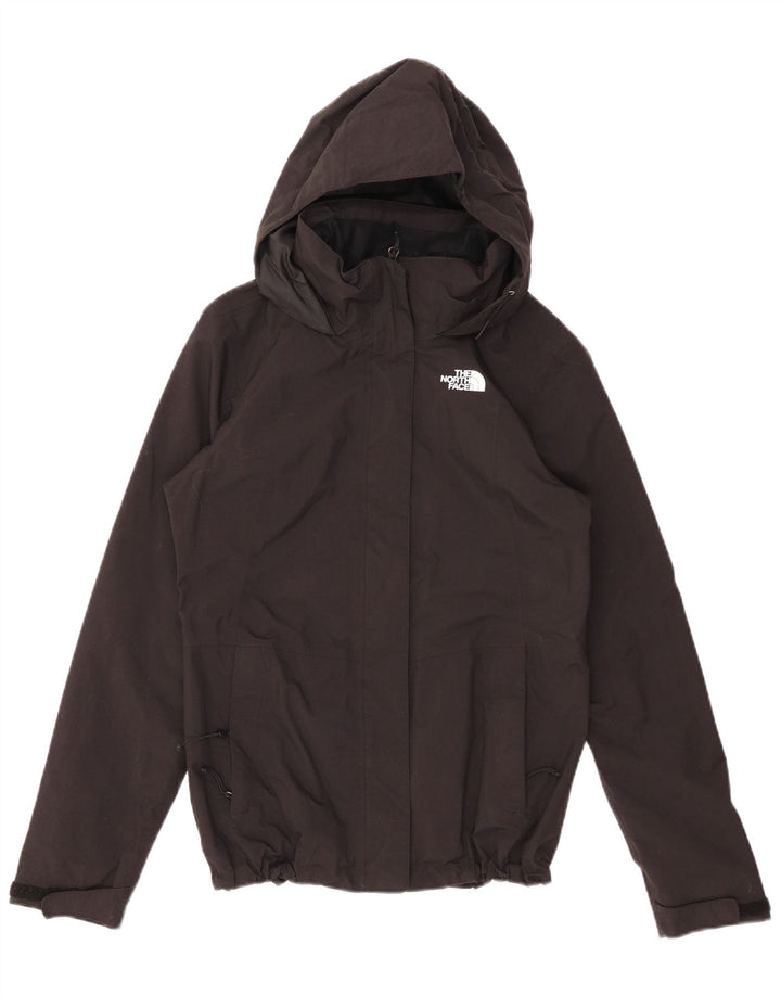 THE NORTH FACE Γυναικείο μπουφάν βροχής με κουκούλα UK 10 Small Black Nylon