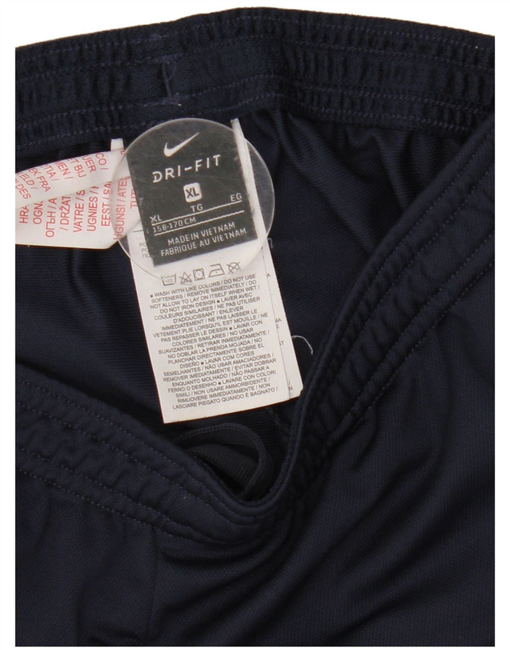 Παντελόνι αθλητικής φόρμας NIKE Boys Dri Fit 13-14 Years XL Navy Blue Polyester