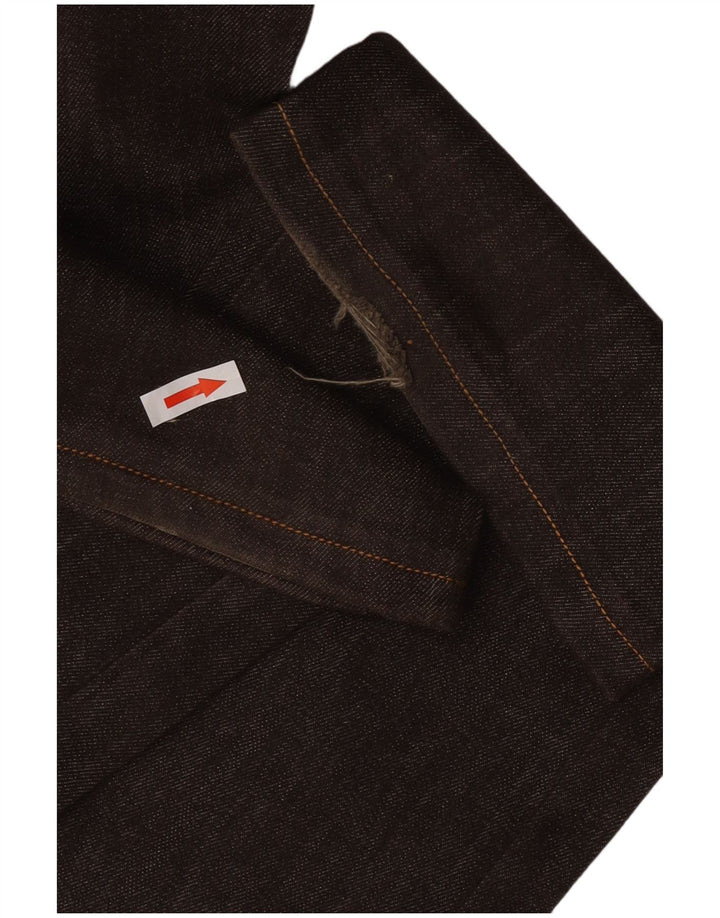 Iceberg Γυναικείο Straight Jeans IT 42 Medium W28 L34 Καφέ Βαμβακερό