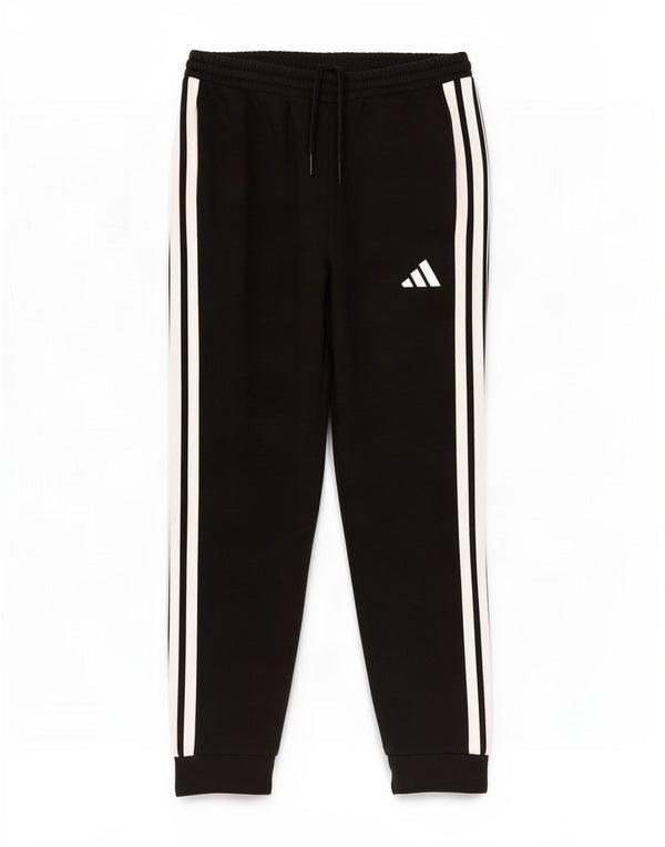 Adidas Mens Tracksuit Trousers Joggers Medium Black Cotton
